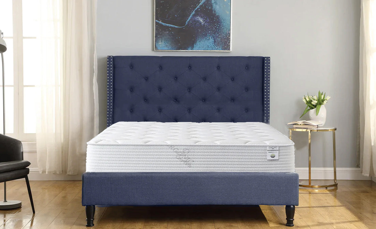 BUNDLE 1 - The Perfect - Platform Bed & The Premium - 10" - Medium Firm Mattress