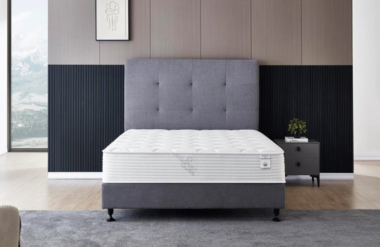 THE PREMIUM - 10" - Medium Firm - Tight Top - Encased Spring and Foam - Organic Cotton Mattress