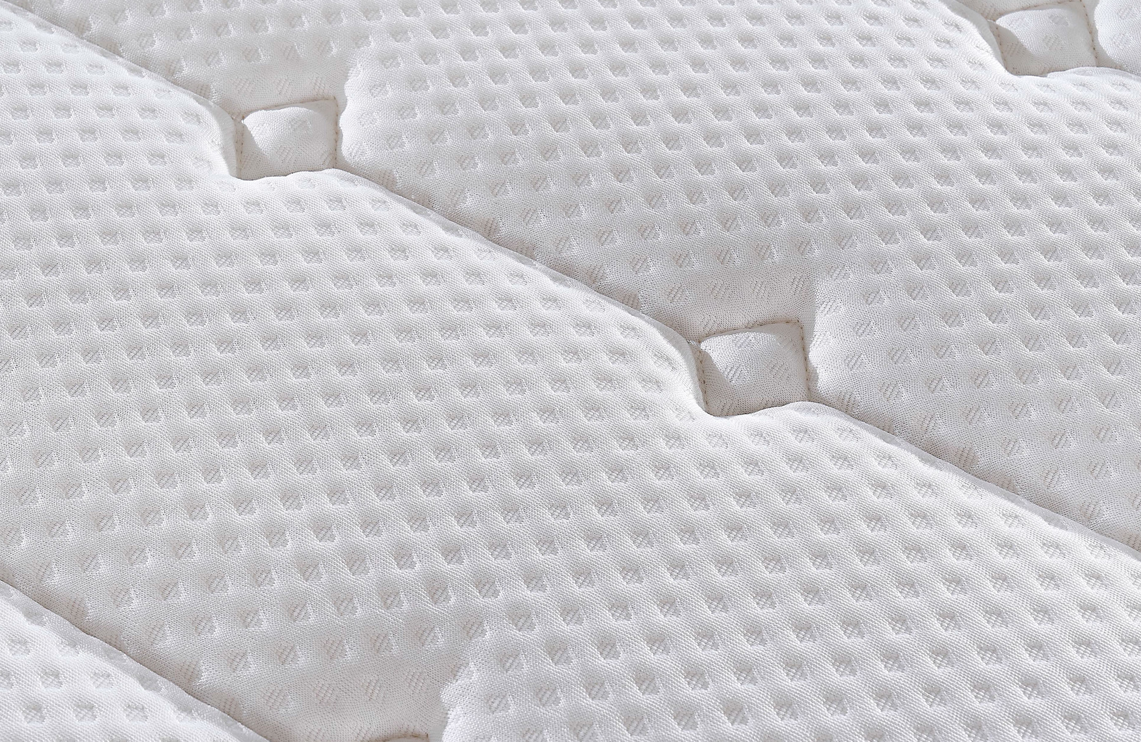 THE SUPER LUX - 14" - "THE PERFECT" Medium Plush - Cool Memory Foam & Spring Hybrid Mattress with Breathable Cover