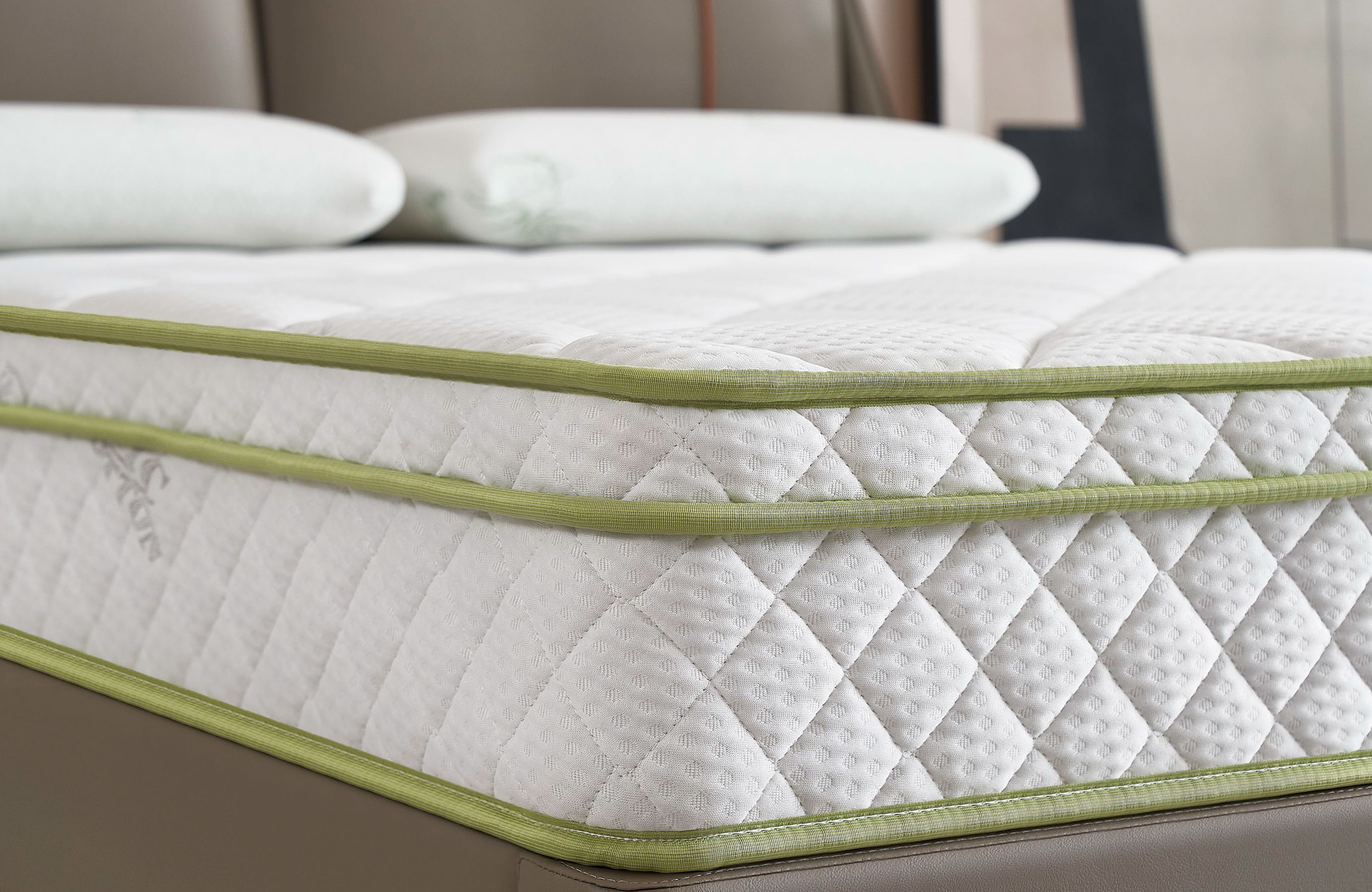 THE STANDARD - 8" Medium - Euro Hybrid Mattress - Spring and Foam Mattress